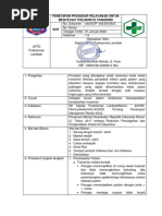 SOP Penetapan Prosedur Pelayanan Untuk Mencegah Terjadinya Transmisi