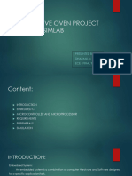 Microwave Oven Project Using Picsimlab