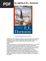 Novela de Ragtime A EL Doctorow - Averigüe Por Qué Me Encanta!