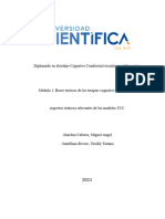 Aspectos Teóricos Relevantes de Los Modelos TCC - Santillana Rivero, Yuselly Tatiana & Sánchez Cabrera, Miguel Angel