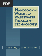 Handbook of Water and Wastewater Treatment Technology 9781351441889 1351441884 9781351441896 1351441892 0 8247 9277 7 - Compress