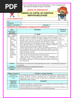 1º U1 S4 Sesion D1 Com Leemos Responsabilidades