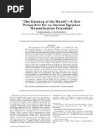 The Anatomical Record - 2015 - Seiler - The Opening of The Mouth A New Perspective For An Ancient Egyptian Mummification