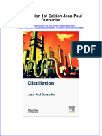 (Download PDF) Distillation 1St Edition Jean Paul Duroudier Online Ebook All Chapter PDF