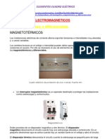 Elementos Cuadro Eléctrico