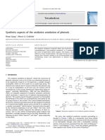 Synthetic Aspects of The Oxidative Amidation of Phenols