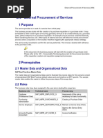 209 - Procurement of External Services