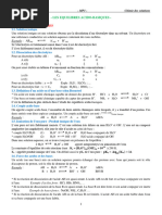 Chimie Des Solutions