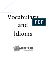 Vocabulary Book