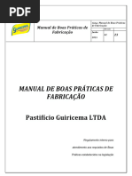 Manual Boas Práticas Massas