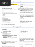 Management de La Qualité Résumé