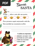 Carta Santa Dinosaurio