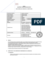 Algoritmo y Estructura de Datos I