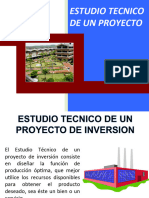 Estudio Tecnico de Proyecto General