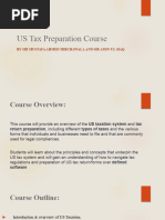 US Tax (Lecture 01)