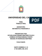 Universidad Del Caribe Tema Trabajo Fina