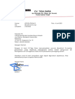 Beneficial Owner CV Tiga Dara