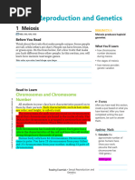 Reading Essentials Chap 10 Meiosis