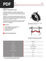 ROTH en Type A1T Rubber Expansion Joint Datasheet