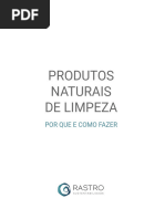 APOSTILA Sustentabilidade Produtos de Limpeza Naturais