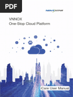 VNNOX One-Stop Cloud Platform Icare User Manual-V7.50.1