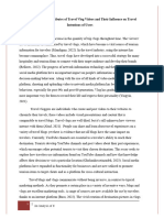 Presenter 7 An Analysis of The Attributes of Travel Vlog Videos and Their Influence On Travel Intentions of Users