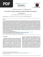 Case Study For Design Optimization Using The Digital Twin Approach