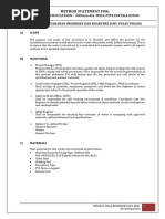 Method Statement - (WR) 300mm MSCL Pipe Installation