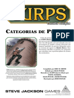 GURPS 4 Edição - Categorias de Perícias