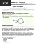 CH 11 Human Eye and Colourful World - Notes-Merged