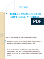 Unit 2 - Boiler Problem and Softening Methods