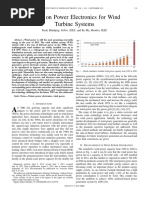 Future On Power Electronics For Wind Turbine Systems