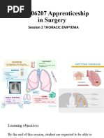 Session 2 Thoracic Empyema