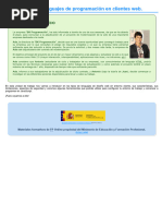 DWEC01. - Arquitecturas y Lenguajes de Programación en Clientes Web