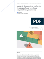 Matriz de Riesgos - Cómo Evaluar Los Riesgos para Lograr El Éxito Del Proyecto (2024) - Asana