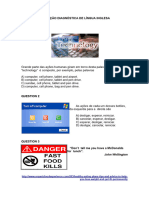 Avaliação Diagnóstica de Língua Inglesa