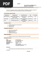 Anusha Resume