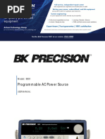 B K Precision 9801 Manual 2019522145356