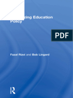 Fazal Rizvi and Bob Lingard - Globalizing Education Policy-Routledge (2009)