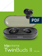 Klip Xtreme KHS-706WH TwinBuds II Headphone