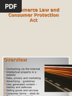 E-Com LAW and Consumer Protection Act