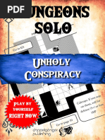 Dungeon Solo 4 Unholy Conspiracy