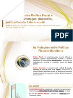 4 TEXTO Economia Do Setor Pblico AS RELAES ENTRE POLTICA FISCAL E MONETRIA