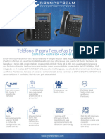 Datasheet gxp1610 1615 Spanish