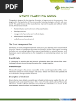 Event Planning Guide