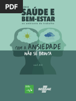 Série Saúde e Bem-Estar No Ambiente de Trabalho - Ansiedade - Vol.03