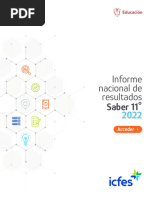 Informe Nacional de Resultados Saber 11 - 29 - 06 - 23