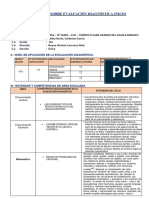 Informe de Evaluaciòn Diadnostica - Inicio