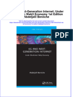 6G and Next Generation Internet Under Blockchain Web3 Economy 1St Edition Abdeljalil Beniiche Online Ebook Texxtbook Full Chapter PDF