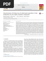 Characterization of Fretting Wear of Cobalt Based Superalloys at Hig - 2015 - We